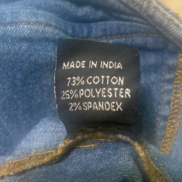 Light Blue Denim Crop Corset - Picture 5 of 5